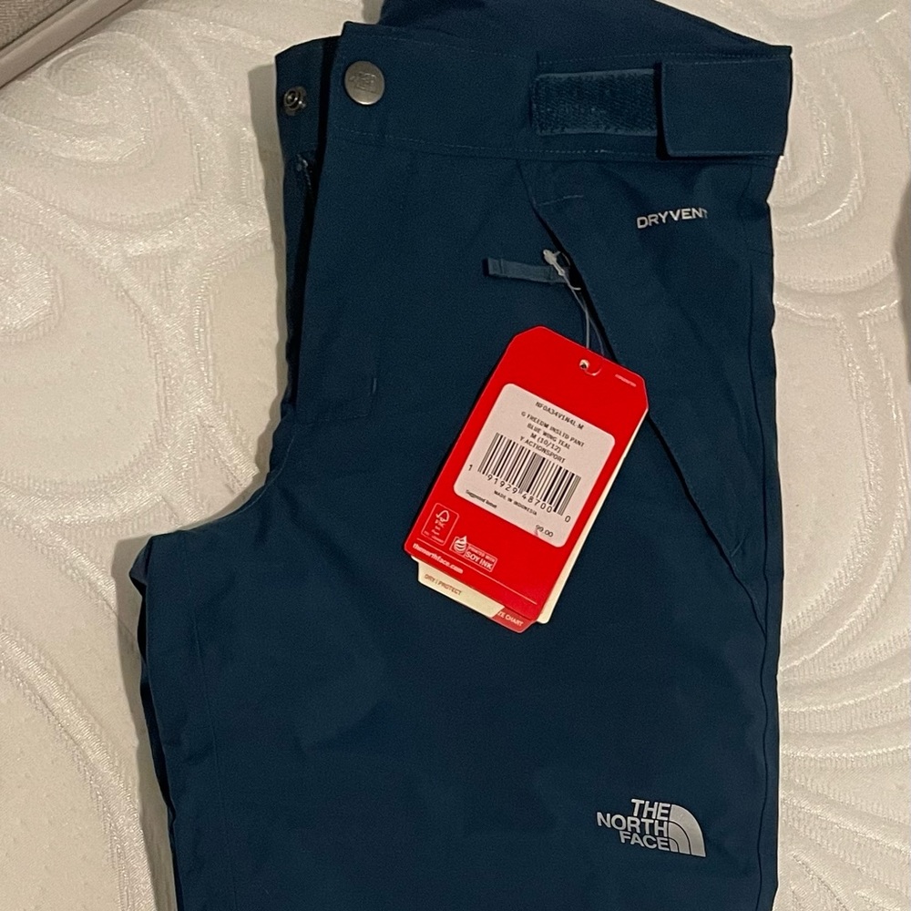 The North Face Ski pants - Girls M (10/12) Teal